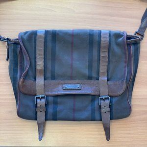 Burberry Canvas Messenger Bag